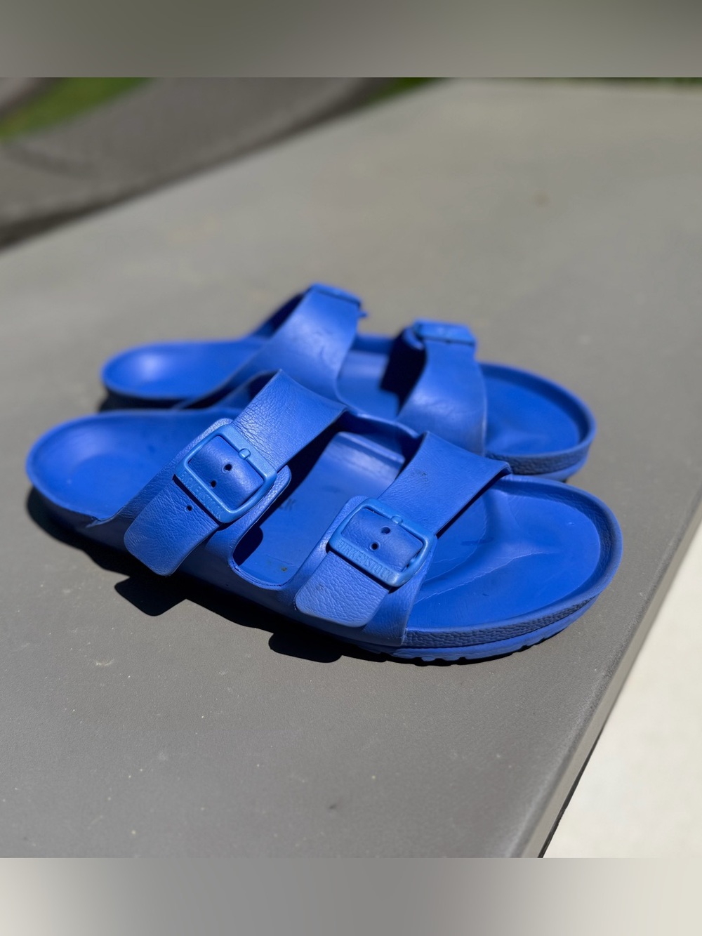 Men’s Blue Birkenstocks - EU 44 or US 11-12